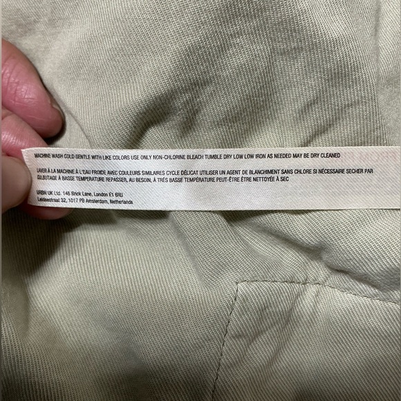 Anthropologie Daily Practice Dress Tank Twofer Midi Moss Boho Vacay,Size Large - Picture 15 of 15